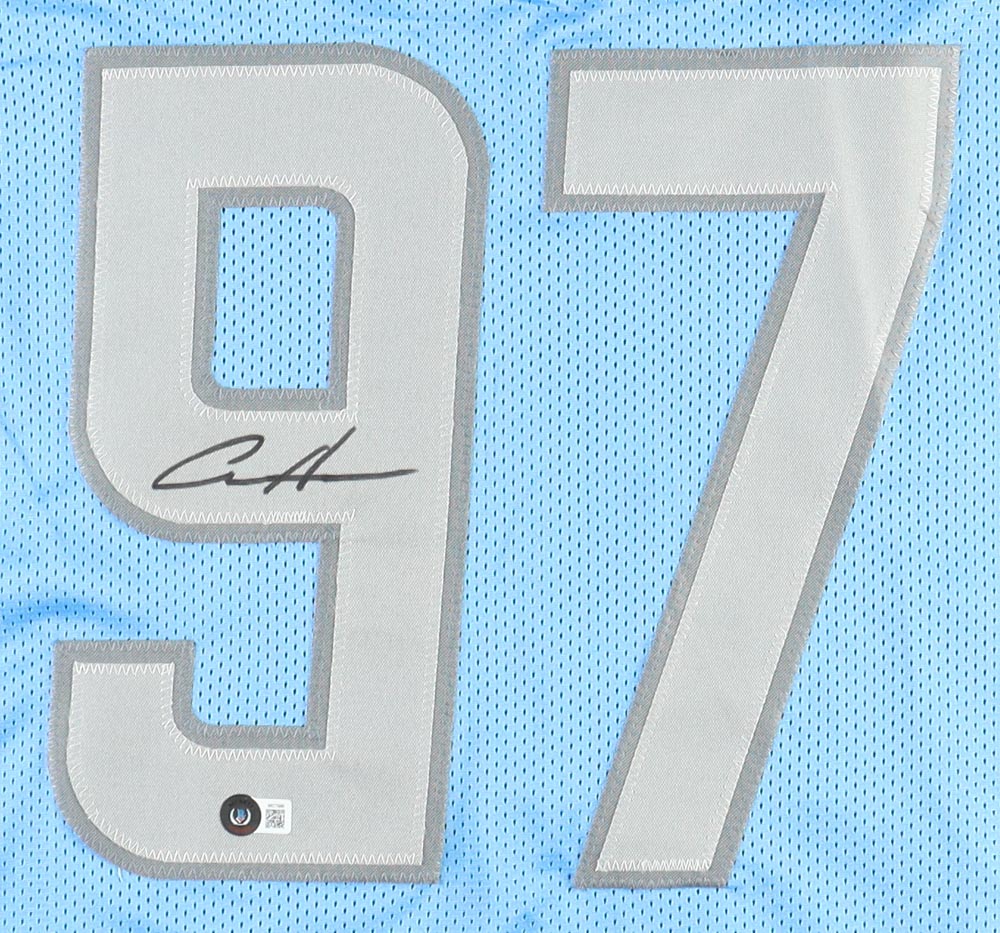 Aidan Hutchinson Signed Jersey (Beckett) at PristineAuction.com Aidan Hutchinson Signed Jersey (Beckett) at PristineAuction.com