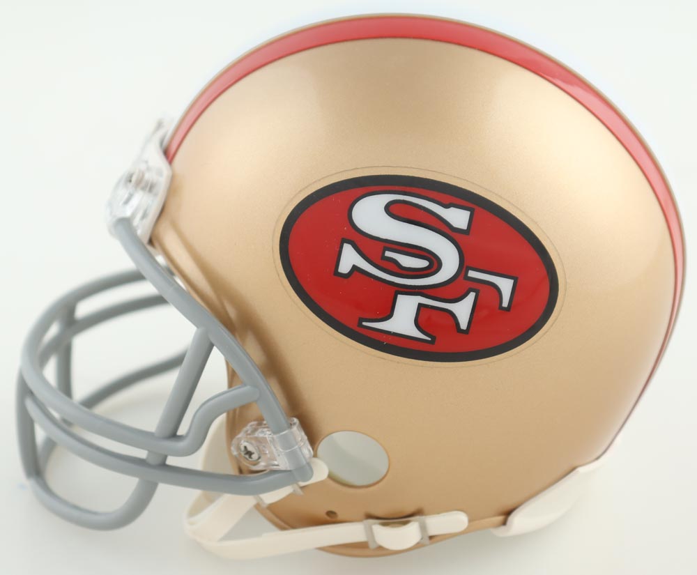 Jeff Garcia Signed 49ers Speed Mini Helmet (Beckett) at PristineAuction.com Jeff Garcia Signed 49ers Speed Mini Helmet (Beckett) at PristineAuction.com