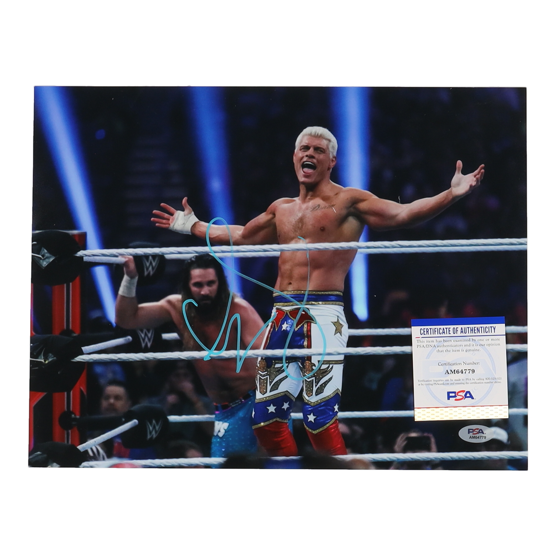 Cody Rhodes Signed WWE 11x14 Photo (PSA) at PristineAuction.com Cody Rhodes Signed WWE 11x14 Photo (PSA) at PristineAuction.com