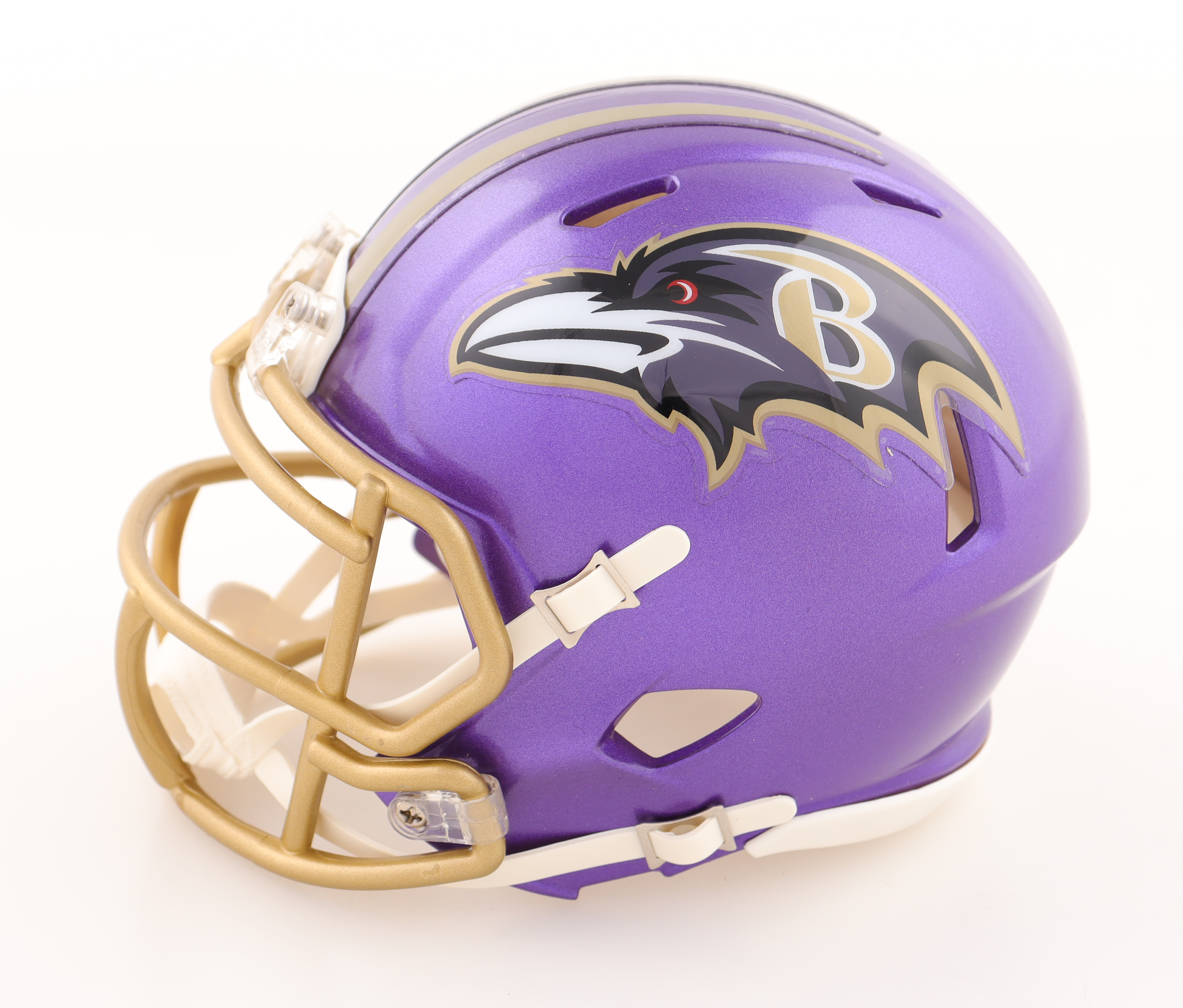 Jamal Lewis Signed Ravens Flash Alternate Speed Mini Helmet (Beckett) at PristineAuction.com Jamal Lewis Signed Ravens Flash Alternate Speed Mini Helmet (Beckett) at PristineAuction.com