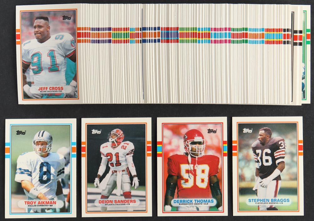 1989 Topps Traded Troy Aikman Rookie Card #70T - Near Mint To Mint Condition Football Card