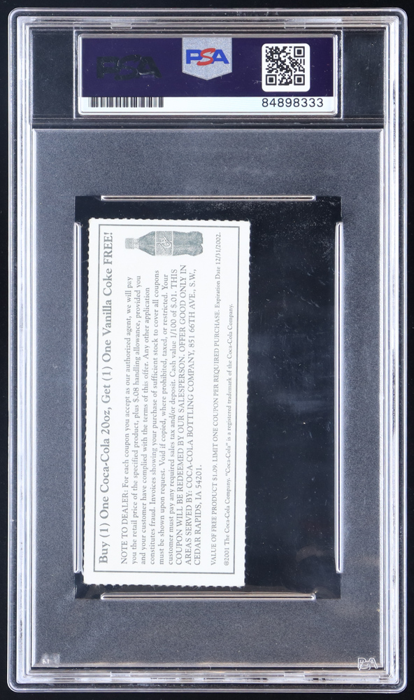 Brad Banks Signed 2002 Iowa Hawkeyes Ticket Inscribed "02 AP POY" (PSA) at PristineAuction.com Brad Banks Signed 2002 Iowa Hawkeyes Ticket Inscribed "02 AP POY" (PSA) at PristineAuction.com