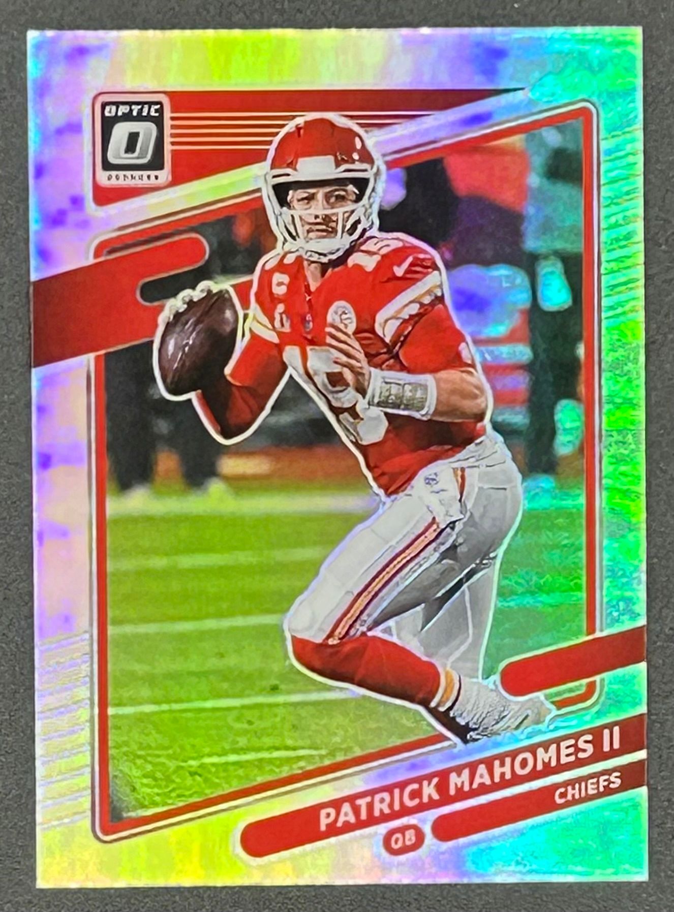 Patrick Mahomes II 2021 Donruss Optic Holo #34 at PristineAuction.com Patrick Mahomes II 2021 Donruss Optic Holo #34 at PristineAuction.com