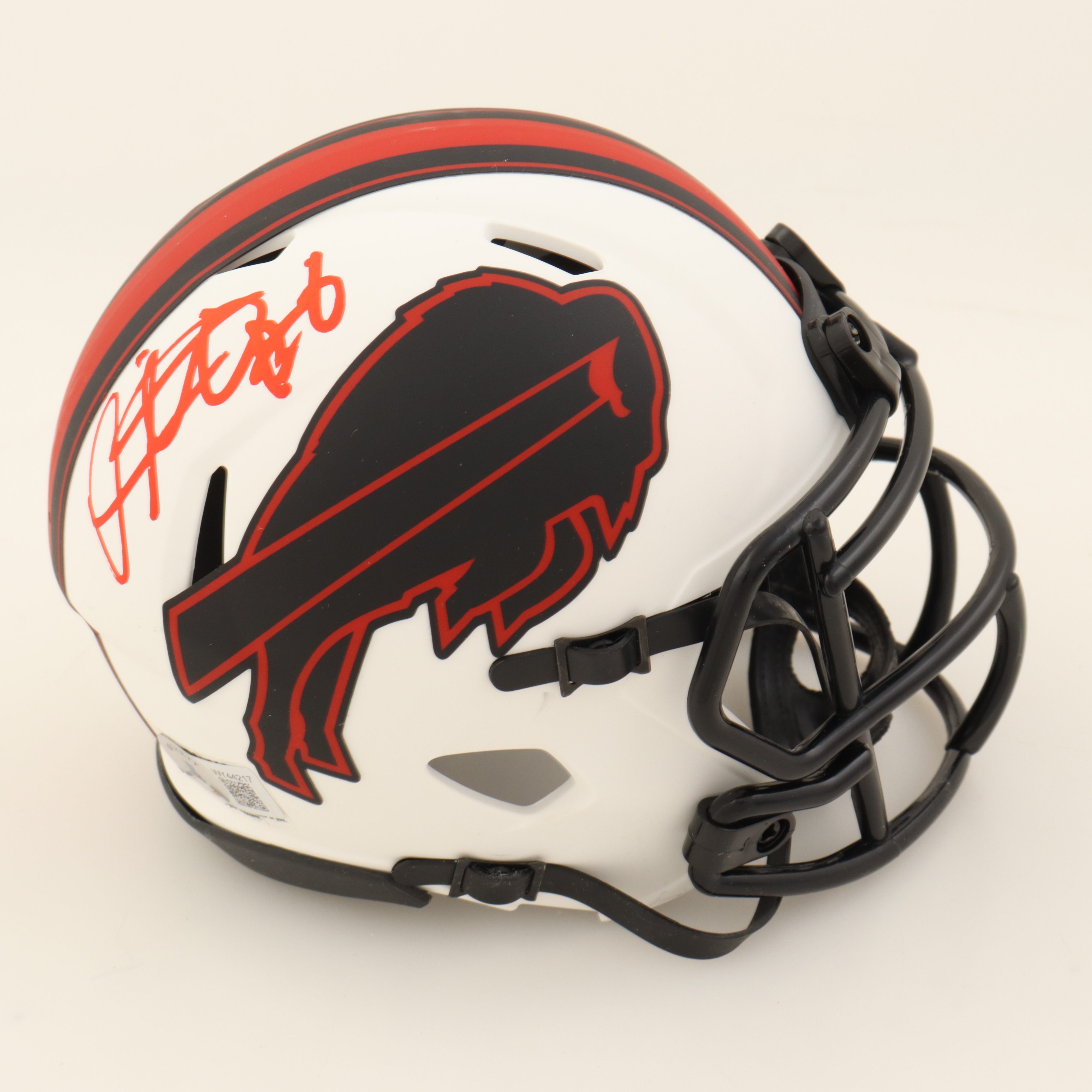 Isaiah McKenzie Signed Bills Lunar Eclipse Alternate Speed Mini Helmet (Beckett) at PristineAuction.com Isaiah McKenzie Signed Bills Lunar Eclipse Alternate Speed Mini Helmet (Beckett) at PristineAuction.com