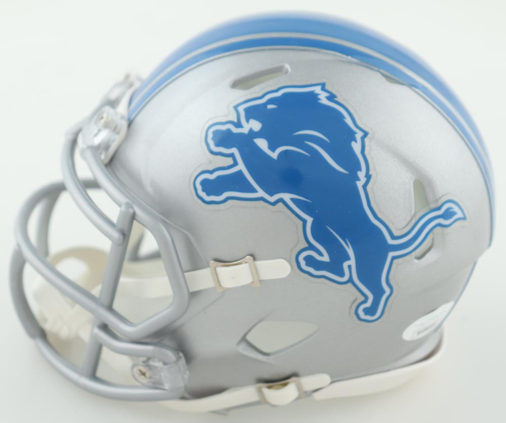 Kerby Joseph Signed Lions Speed Mini Helmet (JSA) at PristineAuction.com Kerby Joseph Signed Lions Speed Mini Helmet (JSA) at PristineAuction.com
