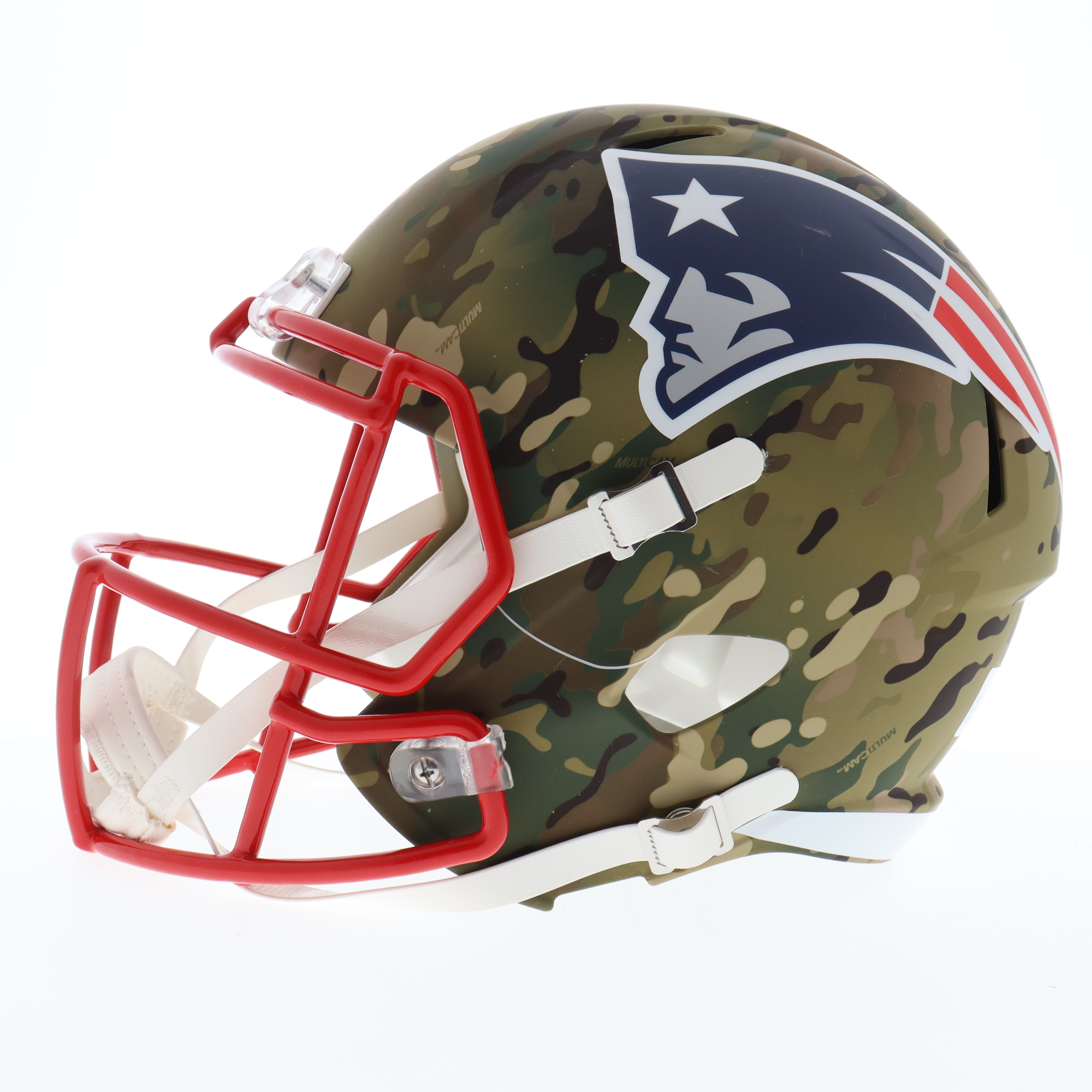 Damien Harris Signed Patriots Full-Size Camo Alternate Speed Helmet (Beckett) at PristineAuction.com Damien Harris Signed Patriots Full-Size Camo Alternate Speed Helmet (Beckett) at PristineAuction.com