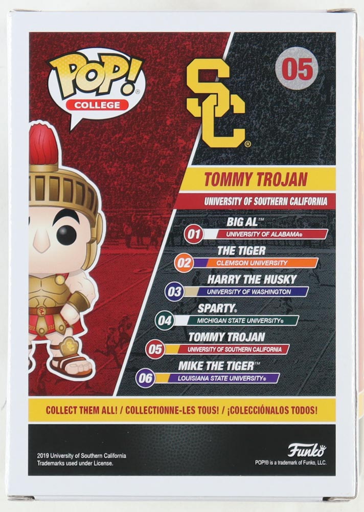 O. J. Simpson Signed USC Trojans #05 Tommy Trojan Funko Pop! Vinyl Figure (JSA) at PristineAuction.com O. J. Simpson Signed USC Trojans #05 Tommy Trojan Funko Pop! Vinyl Figure (JSA) at PristineAuction.com