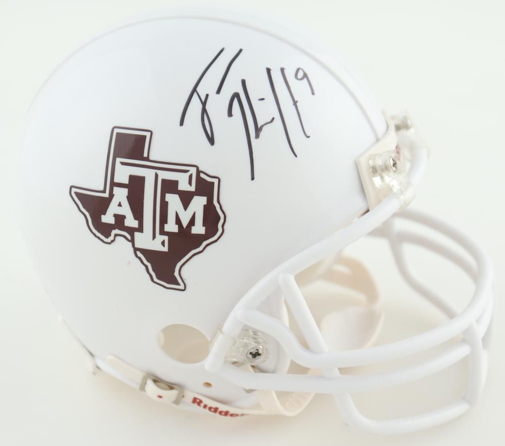 Trevor Knight Signed Texas A&M Aggies Mini Helmet (Gameday) at PristineAuction.com Trevor Knight Signed Texas A&M Aggies Mini Helmet (Gameday) at PristineAuction.com