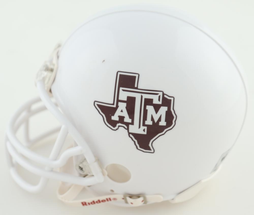 Trevor Knight Signed Texas A&M Aggies Mini Helmet (Gameday) at PristineAuction.com Trevor Knight Signed Texas A&M Aggies Mini Helmet (Gameday) at PristineAuction.com