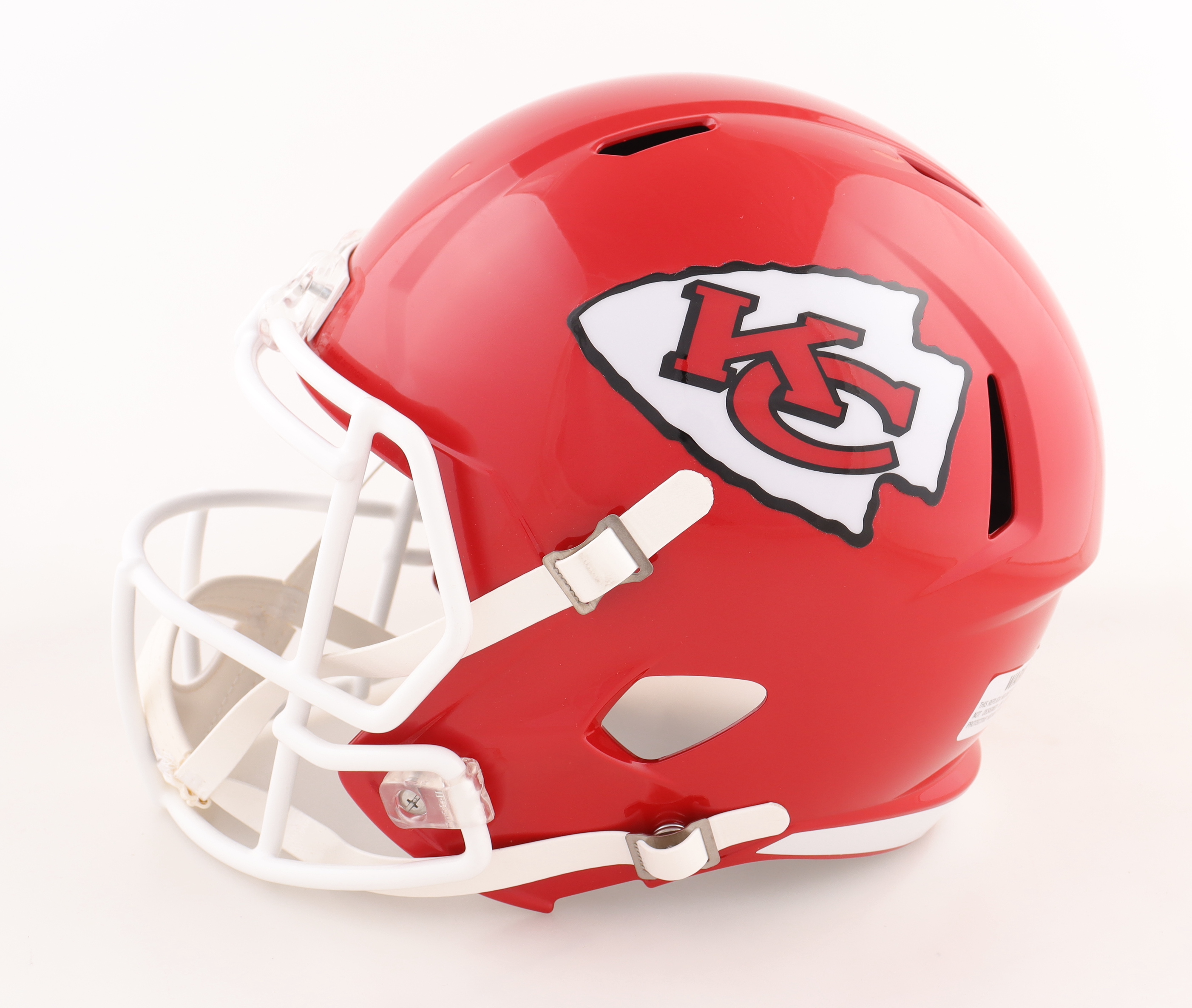 Christian Okoye Signed Chiefs Full-Size Speed Helmet (JSA) at PristineAuction.com Christian Okoye Signed Chiefs Full-Size Speed Helmet (JSA) at PristineAuction.com