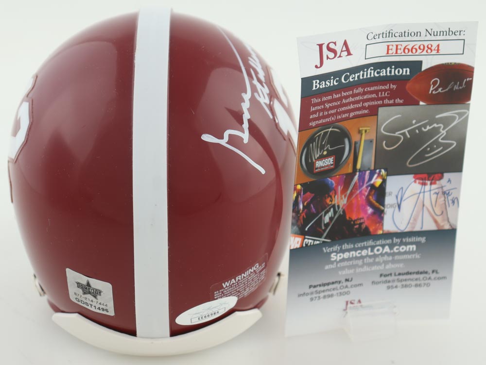Gene Stallings Signed Alabama Crimson Tide Mini Helmet (JSA & Gameday) at PristineAuction.com Gene Stallings Signed Alabama Crimson Tide Mini Helmet (JSA & Gameday) at PristineAuction.com