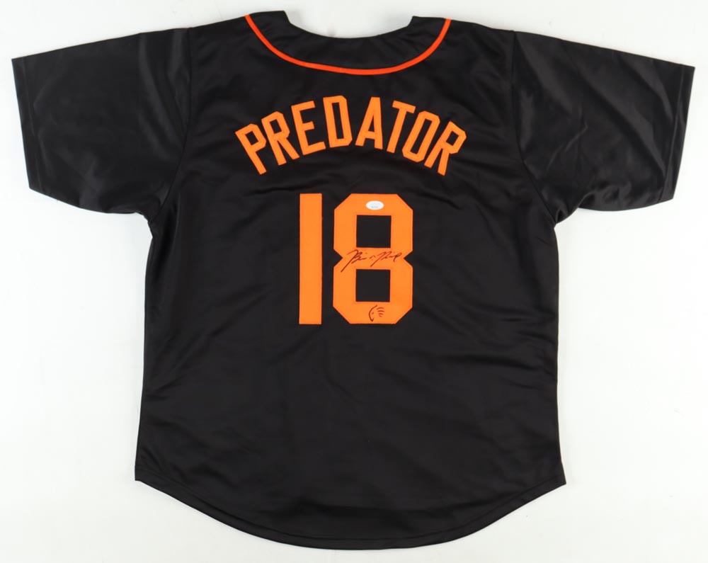 Brian A. Prince Signed Jersey with Hand-Drawn Predator Sketch (JSA) at PristineAuction.com Brian A. Prince Signed Jersey with Hand-Drawn Predator Sketch (JSA) at PristineAuction.com