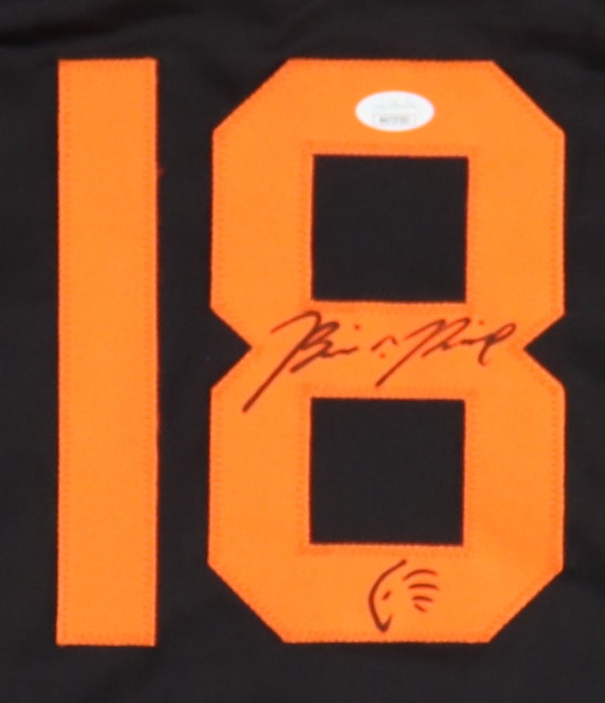 Brian A. Prince Signed Jersey with Hand-Drawn Predator Sketch (JSA) at PristineAuction.com Brian A. Prince Signed Jersey with Hand-Drawn Predator Sketch (JSA) at PristineAuction.com