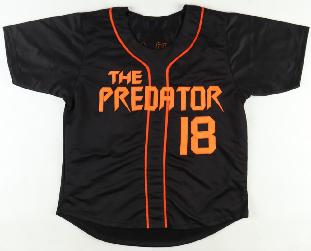 Brian A. Prince Signed Jersey with Hand-Drawn Predator Sketch (JSA) at PristineAuction.com Brian A. Prince Signed Jersey with Hand-Drawn Predator Sketch (JSA) at PristineAuction.com