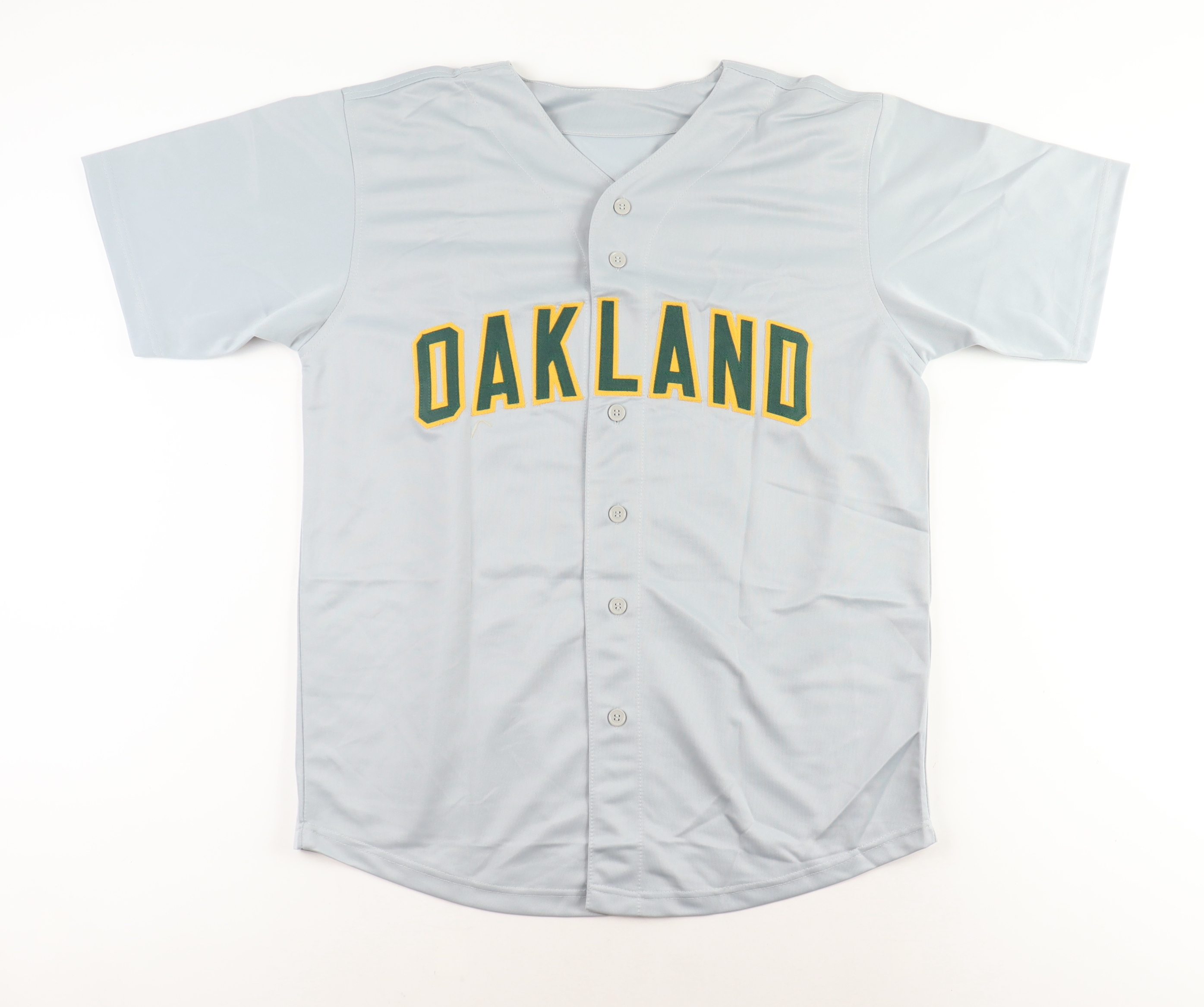 Jose Canseco Signed Jersey Inscribed "40/40" & "88 AL MVP" (Beckett) at PristineAuction.com Jose Canseco Signed Jersey Inscribed "40/40" & "88 AL MVP" (Beckett) at PristineAuction.com