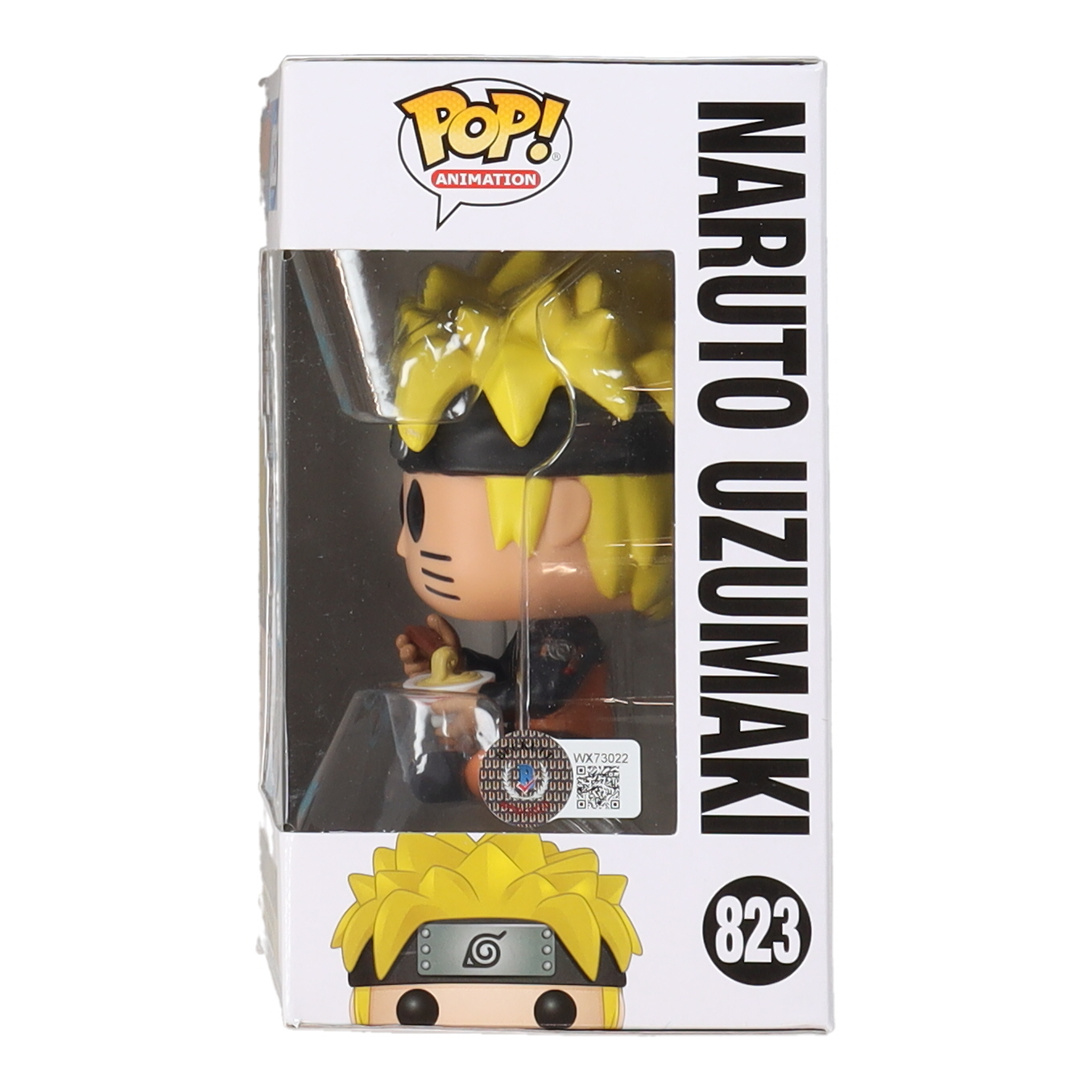 Maile Flanagan Signed "Naruto Shippuden" #823 Naruto Uzumaki Funko Pop! Vinyl Figure Inscribed "Naruto!" & "Shadow Clone Jutsu!" (Beckett) at PristineAuction.com Maile Flanagan Signed "Naruto Shippuden" #823 Naruto Uzumaki Funko Pop! Vinyl Figure Inscribed "Naruto!" & "Shadow Clone Jutsu!" (Beckett) at PristineAuction.com
