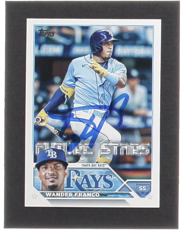 Wander Franco Signed 2023 Topps #215 FS (Franco) at PristineAuction.com Wander Franco Signed 2023 Topps #215 FS (Franco) at PristineAuction.com