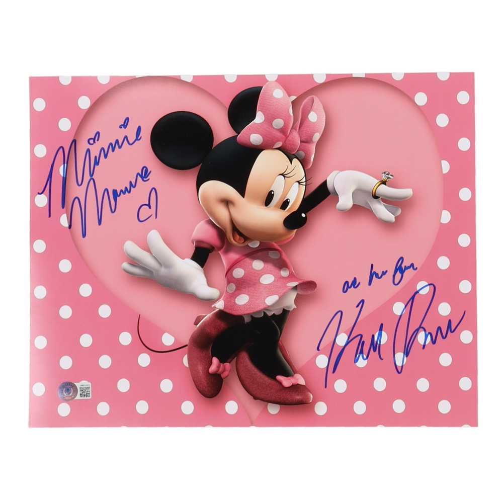 Kaitlyn Robrock Signed "Minnie Mouse" 11x14 Photo Inscribed "Minnie Mouse and Her Friend" (Beckett COA) at PristineAuction.com
