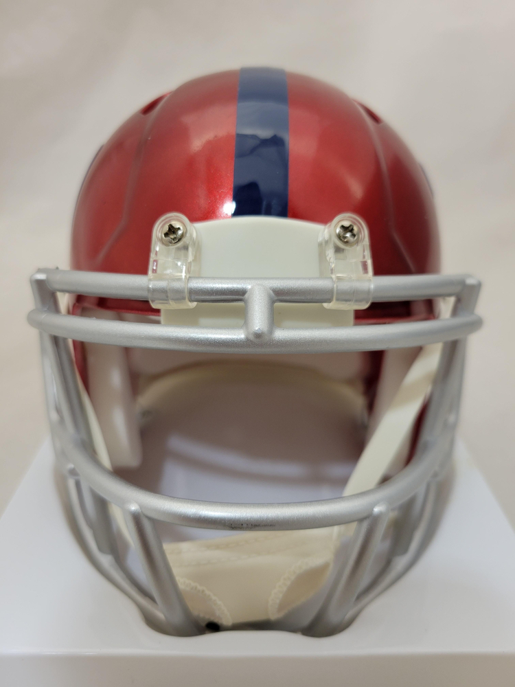 Jalin Hyatt Signed Giants Flash Alternate Speed Mini Helmet (Beckett) at PristineAuction.com Jalin Hyatt Signed Giants Flash Alternate Speed Mini Helmet (Beckett) at PristineAuction.com