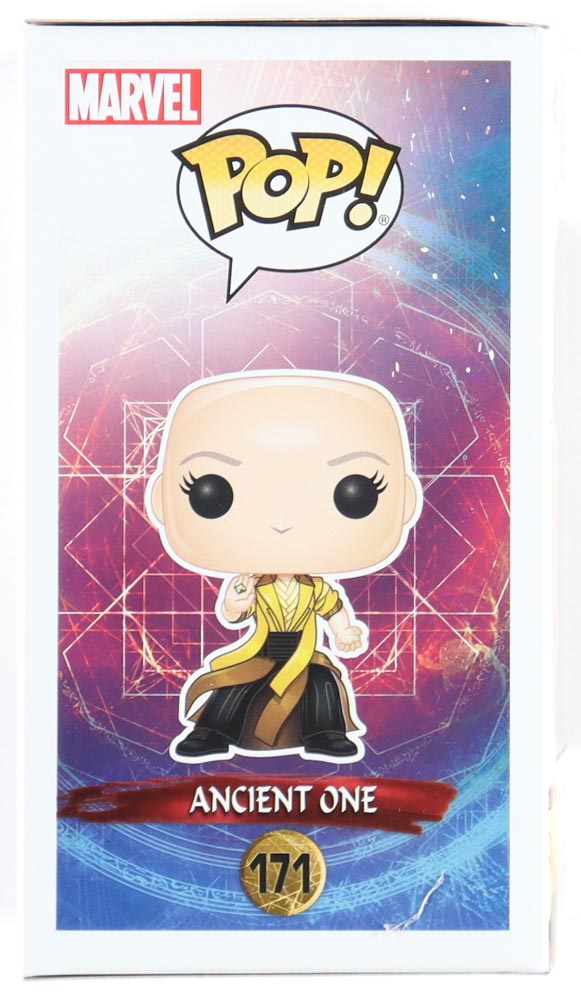Tilda Swinton Signed "Doctor Strange" #171 Ancient One Funko Pop! Figure (JSA) at PristineAuction.com Tilda Swinton Signed "Doctor Strange" #171 Ancient One Funko Pop! Figure (JSA) at PristineAuction.com
