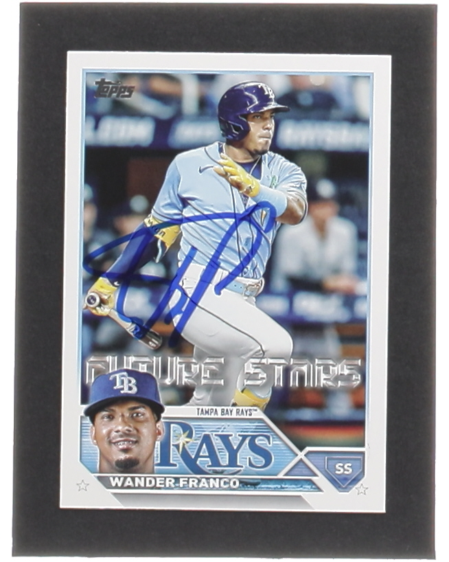 Wander Franco Signed 2023 Topps #215 FS (Franco) at PristineAuction.com Wander Franco Signed 2023 Topps #215 FS (Franco) at PristineAuction.com