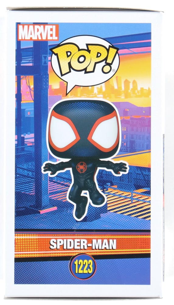 Shameik Moore Signed "Spider-Man: Across The Spider-Verse" #1223 Spider-Man Funko Pop! Vinyl Figure (JSA) at PristineAuction.com Shameik Moore Signed "Spider-Man: Across The Spider-Verse" #1223 Spider-Man Funko Pop! Vinyl Figure (JSA) at PristineAuction.com