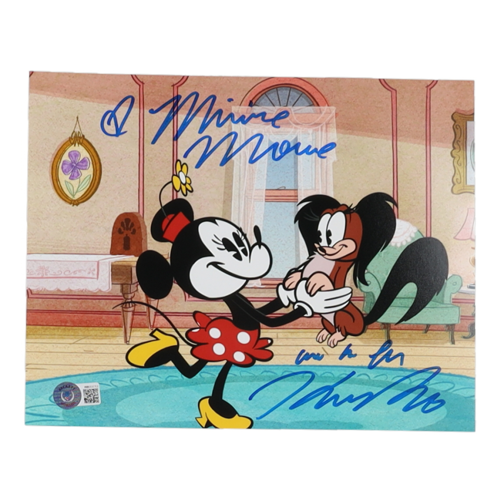 Kaitlyn Robrock Signed "Minnie Mouse" 8x10 Photo Inscribed "Minnie Mouse and Her Friend" (Beckett) at PristineAuction.com