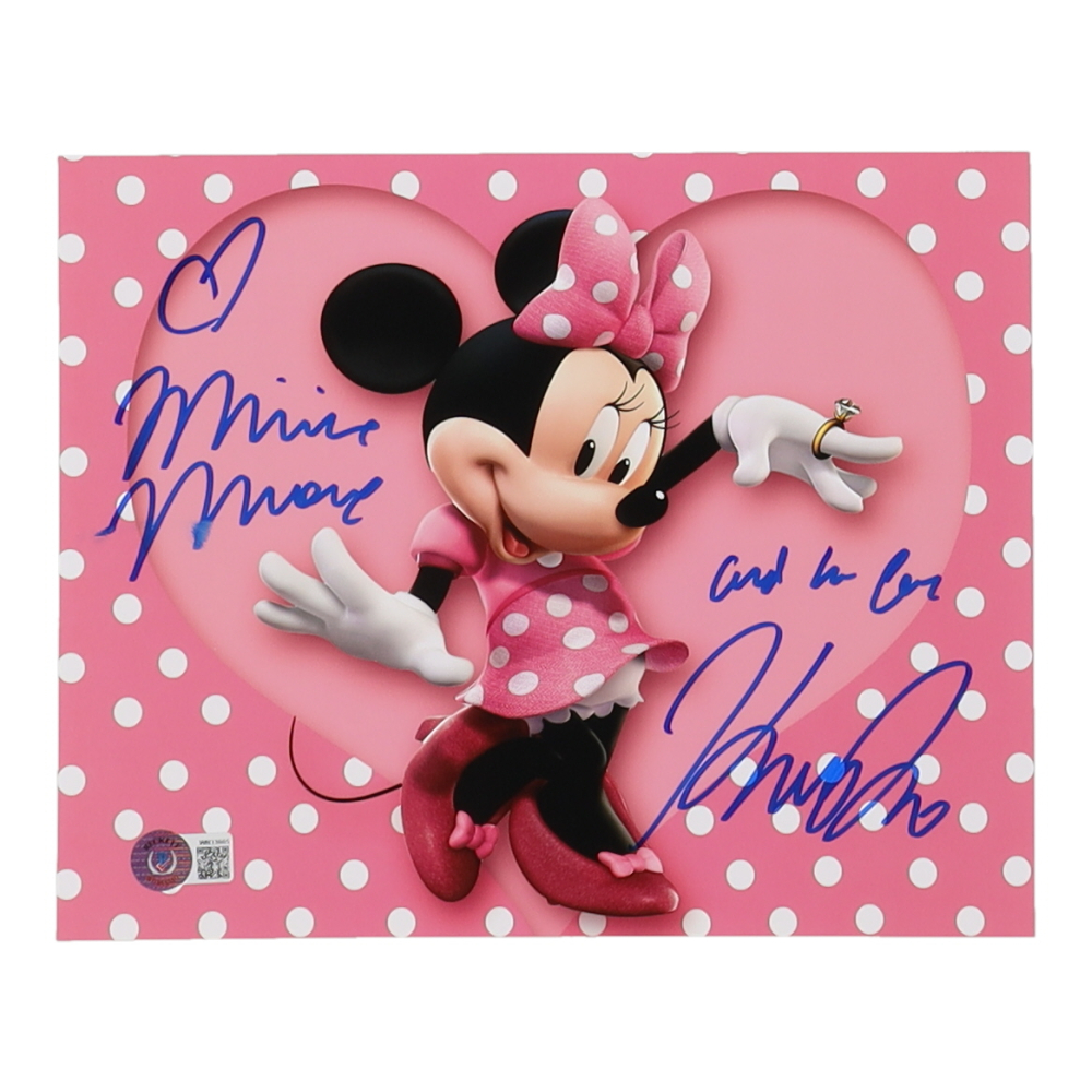 Kaitlyn Robrock Signed "Minnie Mouse" 8x10 Photo Inscribed "Minnie Mouse and Her Friend" (Beckett) at PristineAuction.com