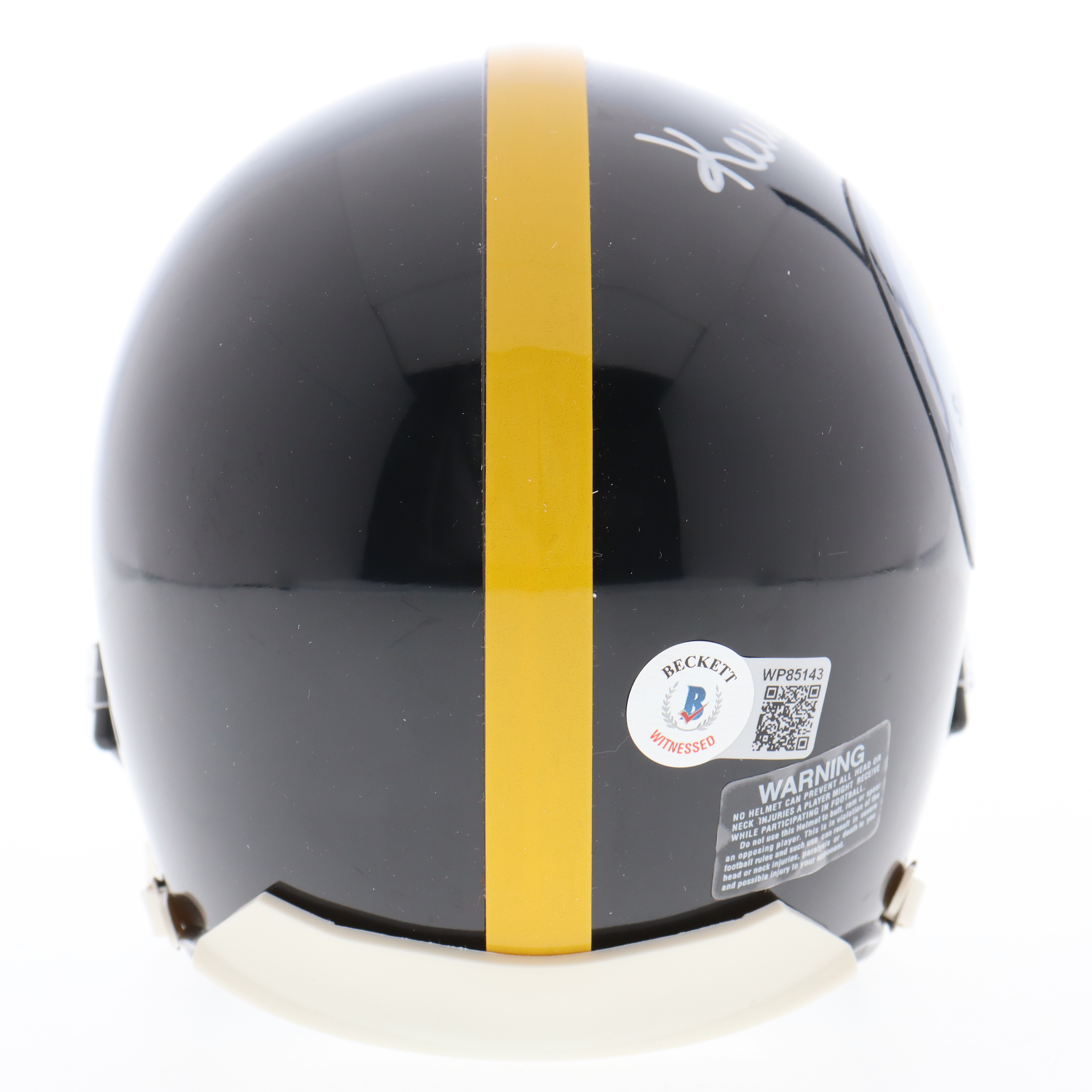 Kevin Dotson Signed Steelers Mini Helmet (Beckett) at PristineAuction.com Kevin Dotson Signed Steelers Mini Helmet (Beckett) at PristineAuction.com
