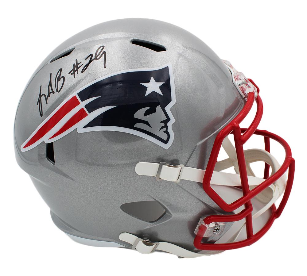 LeGarrette Blount Signed Patriots Full-Size Speed Helmet (Radtke) at PristineAuction.com LeGarrette Blount Signed Patriots Full-Size Speed Helmet (Radtke) at PristineAuction.com