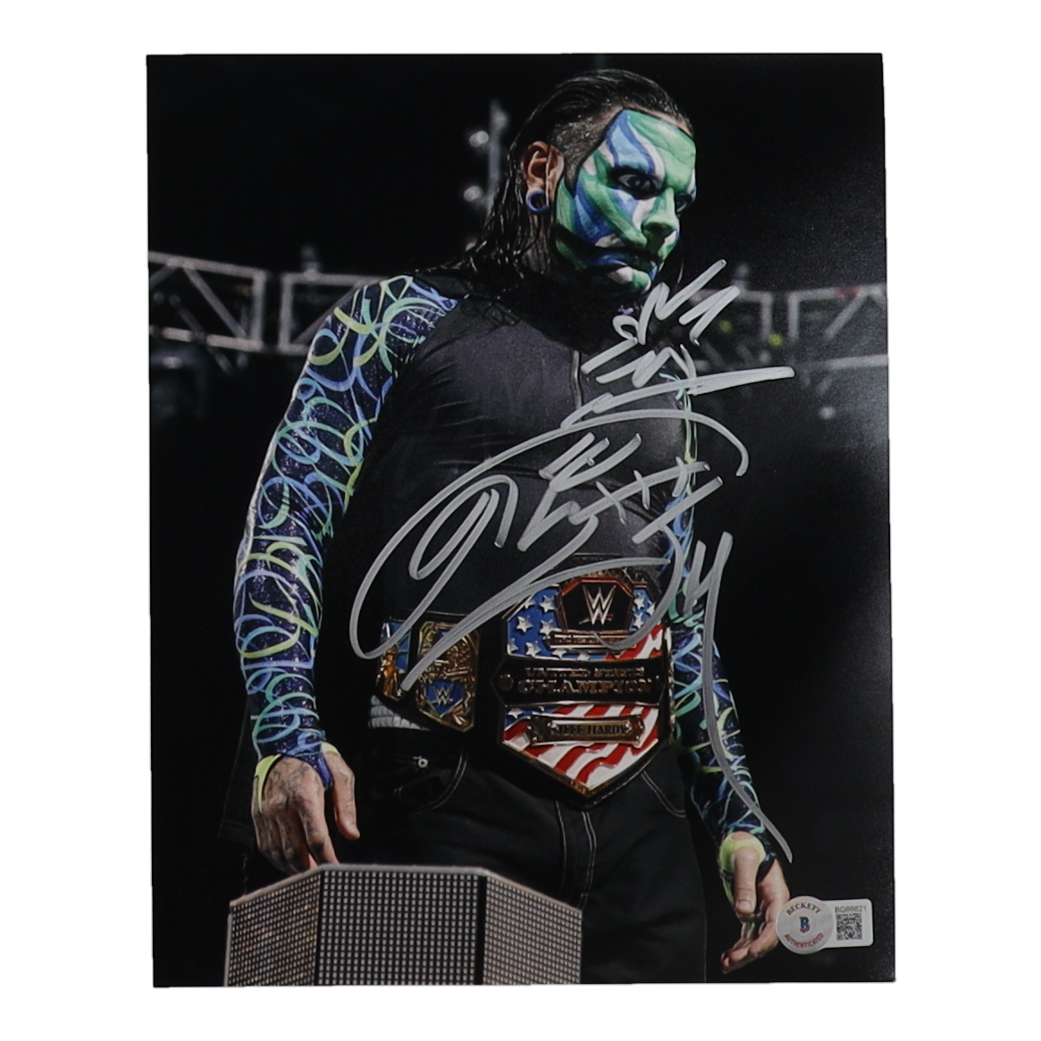 Jeff Hardy Signed WWE 8x10 Photo (Beckett) at PristineAuction.com Jeff Hardy Signed WWE 8x10 Photo (Beckett) at PristineAuction.com