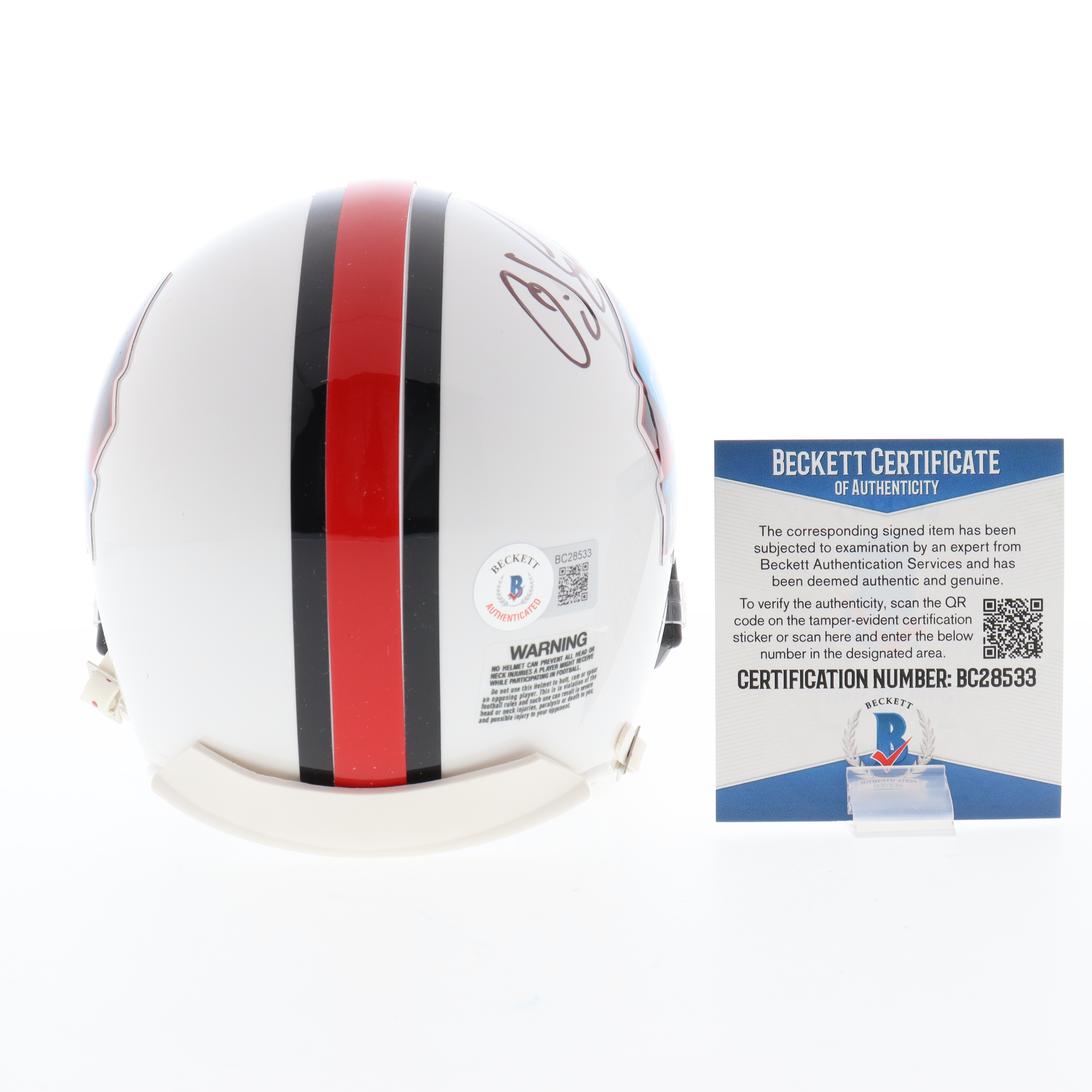 O.J. Simpson Signed Pro Football Hall of Fame Mini Helmet (Beckett) at PristineAuction.com O.J. Simpson Signed Pro Football Hall of Fame Mini Helmet (Beckett) at PristineAuction.com