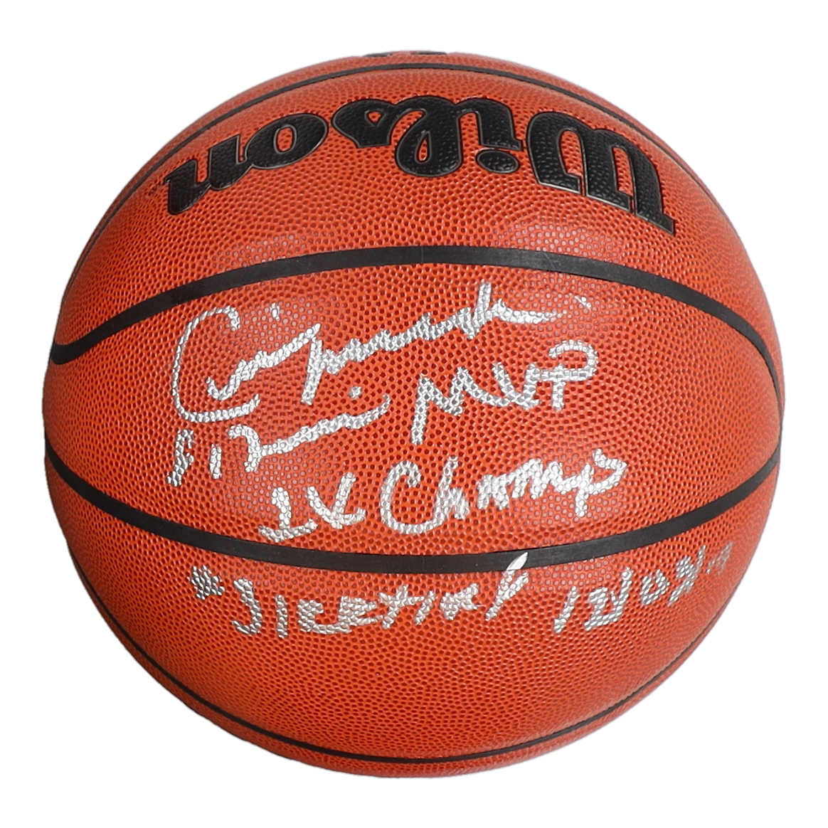 Cedric Maxwell Signed NBA Basketball with Multiple Inscriptions (Schwartz) at PristineAuction.com Cedric Maxwell Signed NBA Basketball with Multiple Inscriptions (Schwartz) at PristineAuction.com