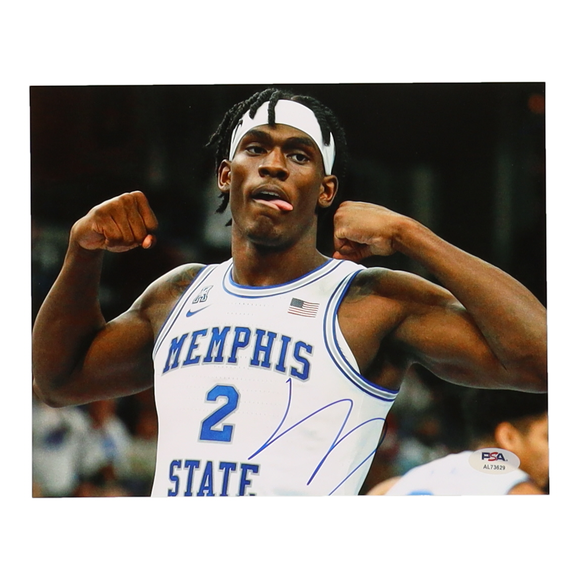 Jalen Duren Signed Memphis Tigers 8x10 Photo (PSA) at PristineAuction.com Jalen Duren Signed Memphis Tigers 8x10 Photo (PSA) at PristineAuction.com
