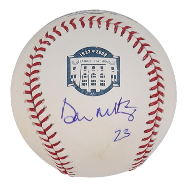 Don Mattingly Signed Commemorative Yankee Stadium OML Baseball (Beckett) at PristineAuction.com Don Mattingly Signed Commemorative Yankee Stadium OML Baseball (Beckett) at PristineAuction.com