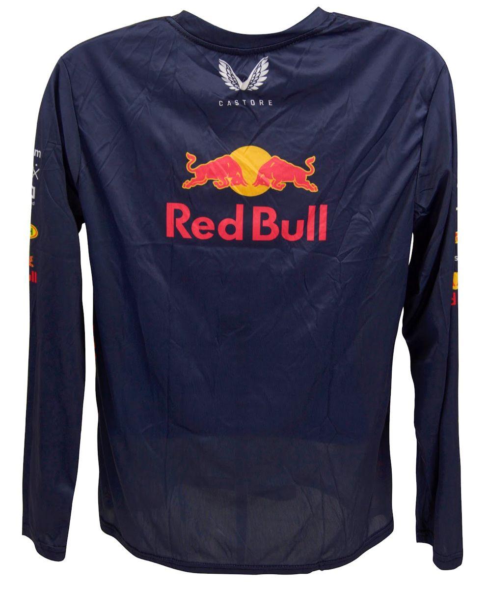 Sergio Perez Signed Red Bull Racing Long Sleeve Tee (Beckett) at PristineAuction.com Sergio Perez Signed Red Bull Racing Long Sleeve Tee (Beckett) at PristineAuction.com