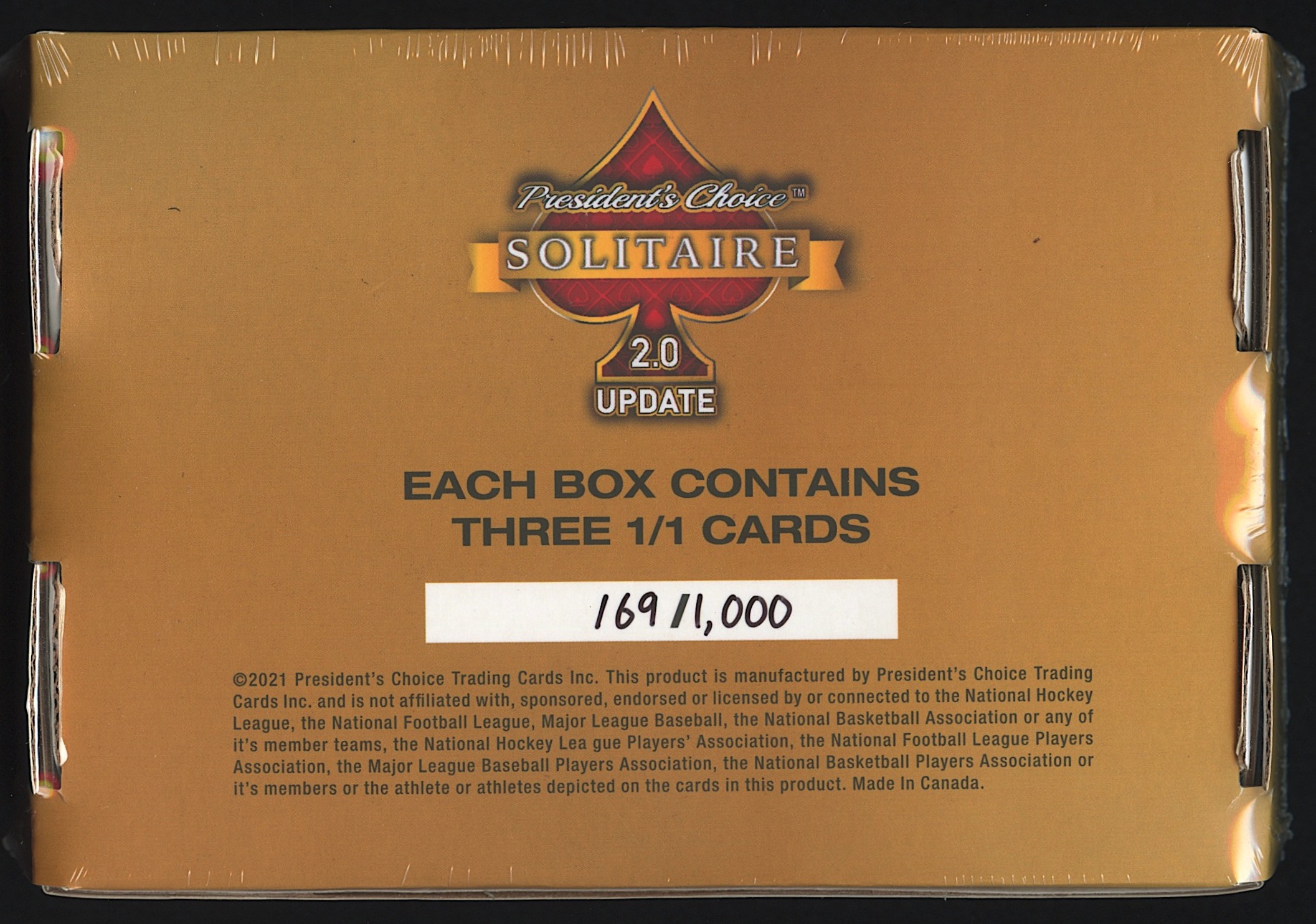 2023 President's Choice Solitaire 2.0 Update Hobby Box at PristineAuction.com 2023 President's Choice Solitaire 2.0 Update Hobby Box at PristineAuction.com