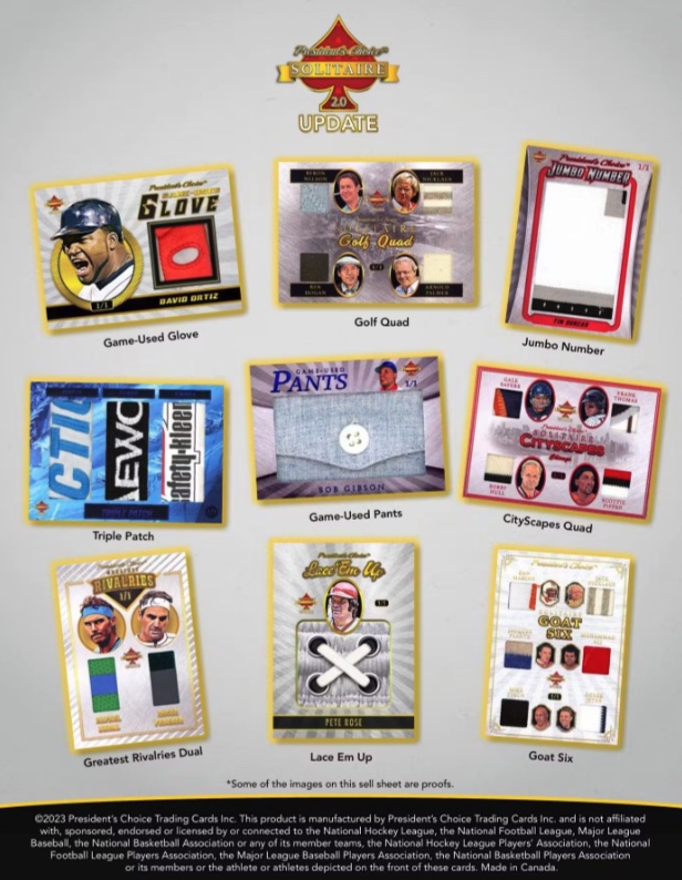 2023 President's Choice Solitaire 2.0 Update Hobby Box at PristineAuction.com 2023 President's Choice Solitaire 2.0 Update Hobby Box at PristineAuction.com