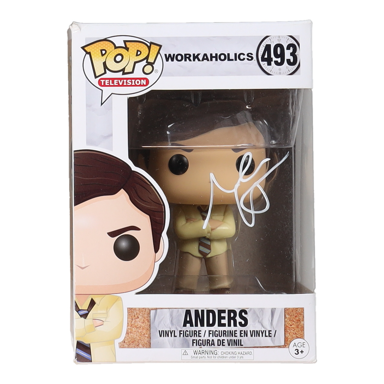 Anders Holm Signed "Workaholics" #493 Anders Funko Pop! Vinyl Figure (AutographCOA) at PristineAuction.com Anders Holm Signed "Workaholics" #493 Anders Funko Pop! Vinyl Figure (AutographCOA) at PristineAuction.com