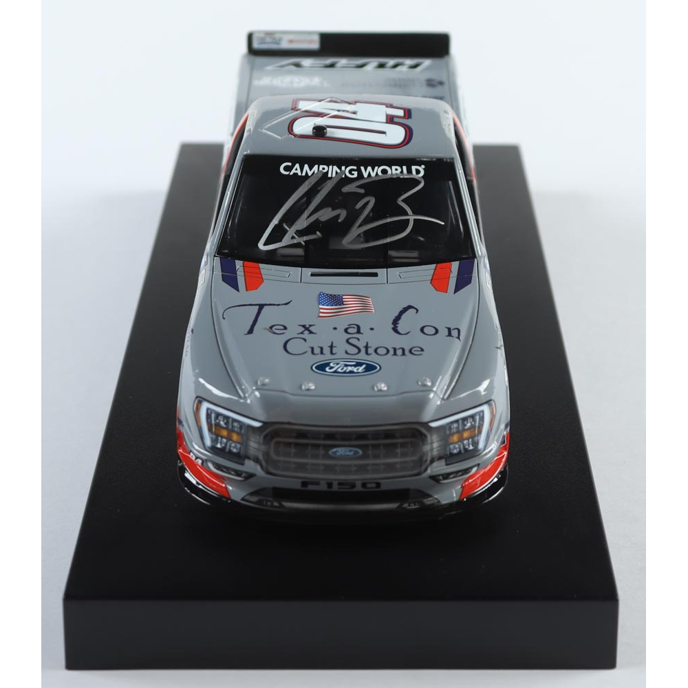 Chase Briscoe Signed LE NASCAR 04 TexACon Cut Stone 2021 F150 124