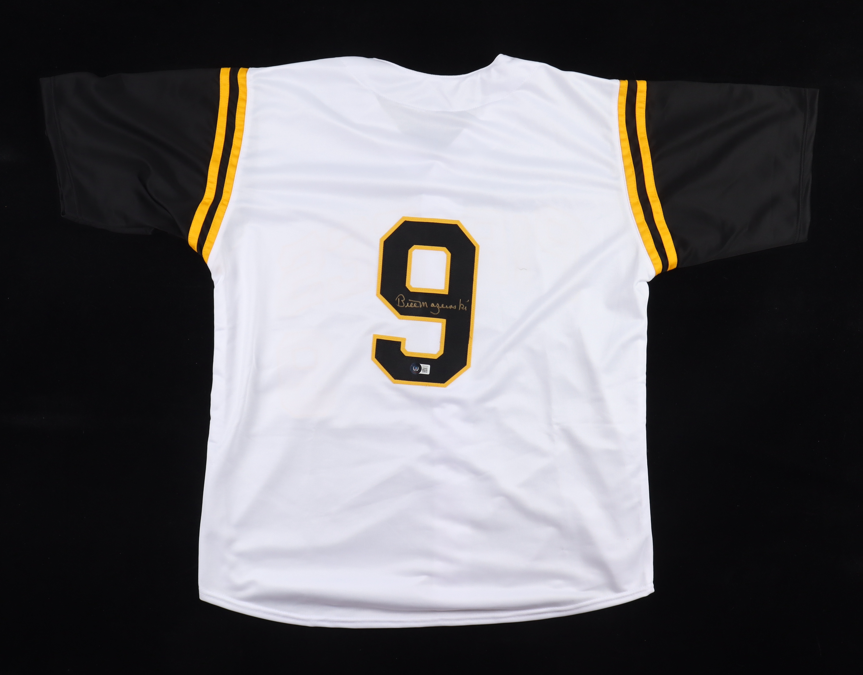 Bill Mazeroski Signed Jersey (Beckett) at PristineAuction.com Bill Mazeroski Signed Jersey (Beckett) at PristineAuction.com