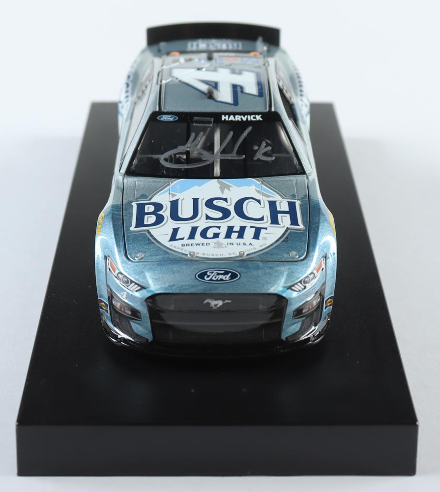Kevin Harvick Signed LE NASCAR #4 Busch Light Beer 2022 Mustang - 1:24 Diecast Car (PA) at PristineAuction.com Kevin Harvick Signed LE NASCAR #4 Busch Light Beer 2022 Mustang - 1:24 Diecast Car (PA) at PristineAuction.com