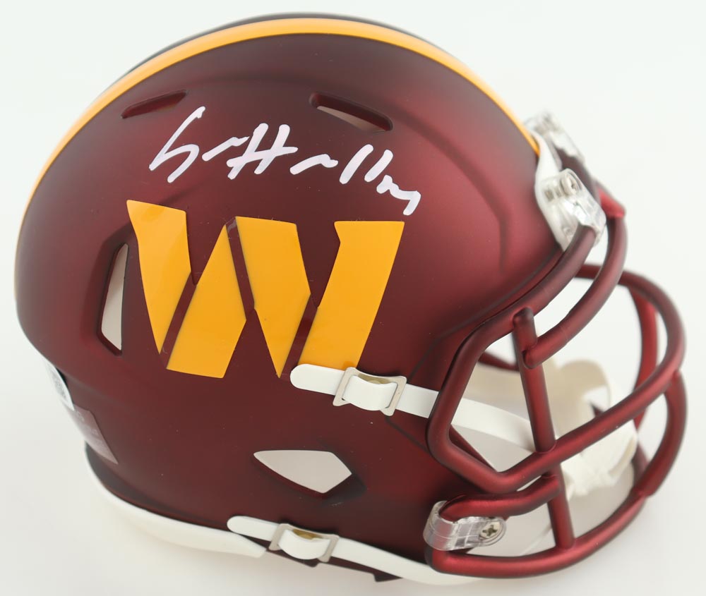 Sam Howell Signed Commanders Speed Mini Helmet (Beckett) at PristineAuction.com Sam Howell Signed Commanders Speed Mini Helmet (Beckett) at PristineAuction.com