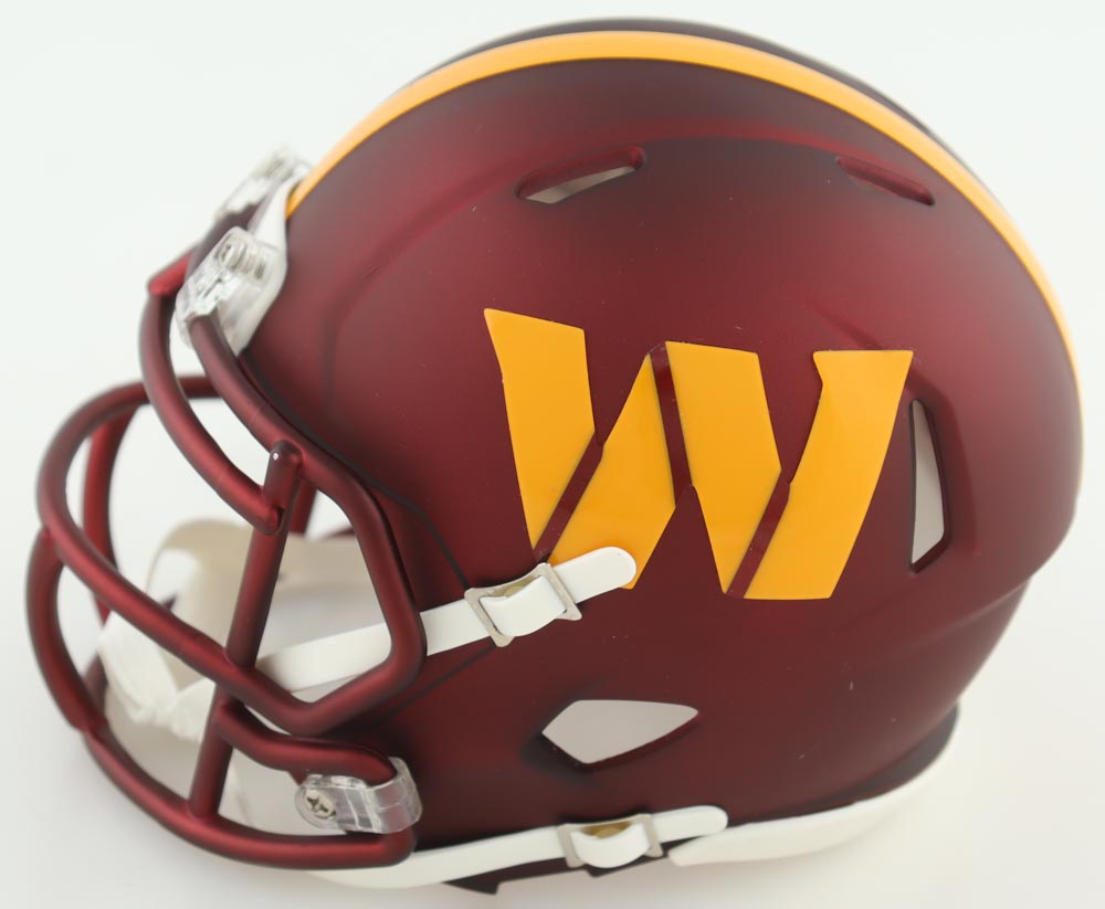 Sam Howell Signed Commanders Speed Mini Helmet (Beckett) at PristineAuction.com Sam Howell Signed Commanders Speed Mini Helmet (Beckett) at PristineAuction.com