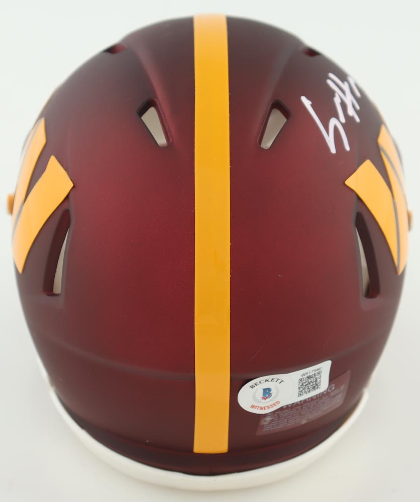 Sam Howell Signed Commanders Speed Mini Helmet (Beckett) at PristineAuction.com Sam Howell Signed Commanders Speed Mini Helmet (Beckett) at PristineAuction.com