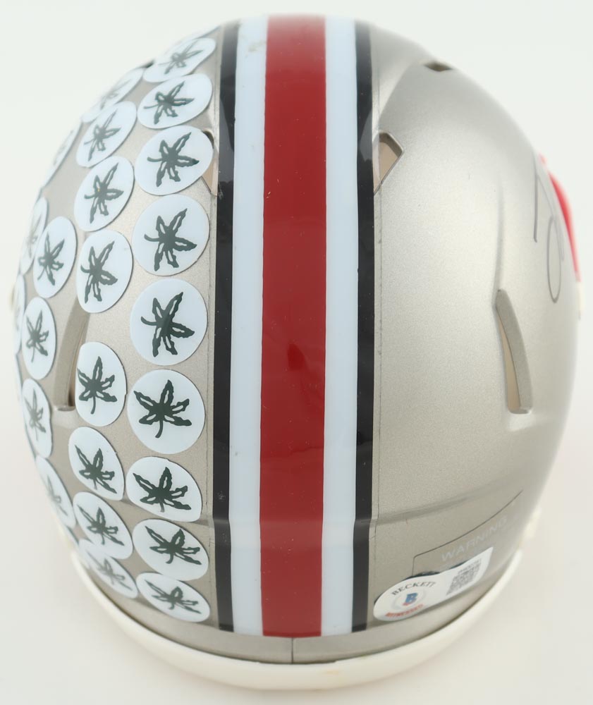 Terry McLaurin Signed Ohio State Buckeyes Speed Mini Helmet (Beckett) at PristineAuction.com Terry McLaurin Signed Ohio State Buckeyes Speed Mini Helmet (Beckett) at PristineAuction.com