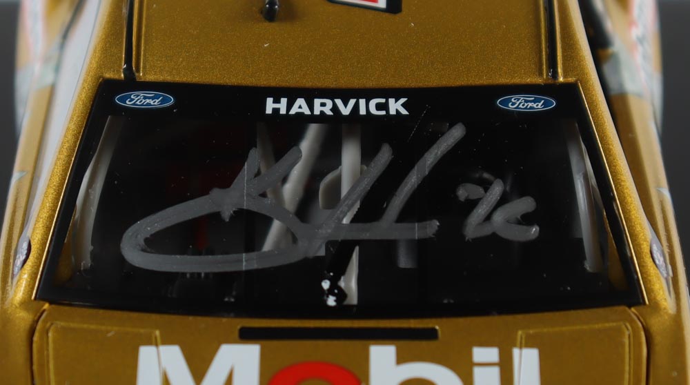 Kevin Harvick Signed LE NASCAR #4 Mobil 1 Thousand.com 2021 Mustang - 1:24 Diecast Car (PA) at PristineAuction.com Kevin Harvick Signed LE NASCAR #4 Mobil 1 Thousand.com 2021 Mustang - 1:24 Diecast Car (PA) at PristineAuction.com