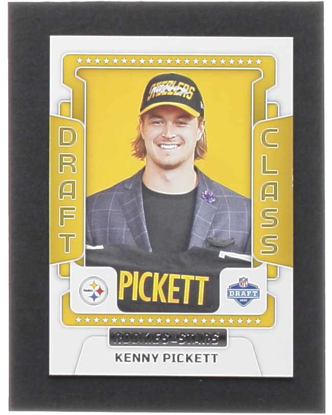 Kenny Pickett 2022 Rookies and Stars Draft Class #1 RC at PristineAuction.com Kenny Pickett 2022 Rookies and Stars Draft Class #1 RC at PristineAuction.com