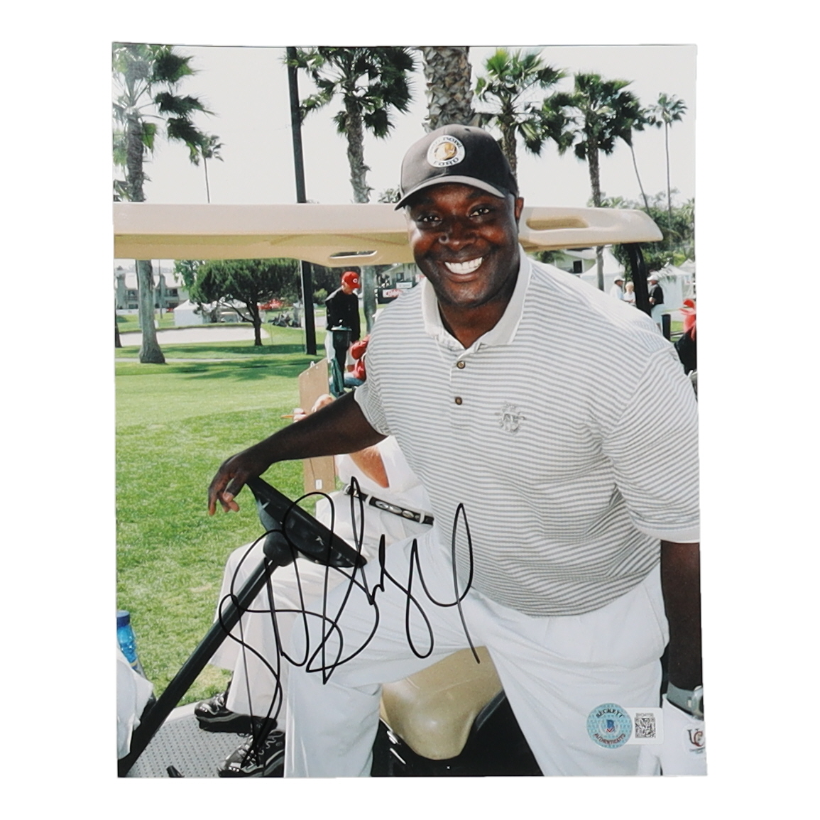 Sterling Sharpe Signed 8x10 Photo (Beckett) at PristineAuction.com Sterling Sharpe Signed 8x10 Photo (Beckett) at PristineAuction.com