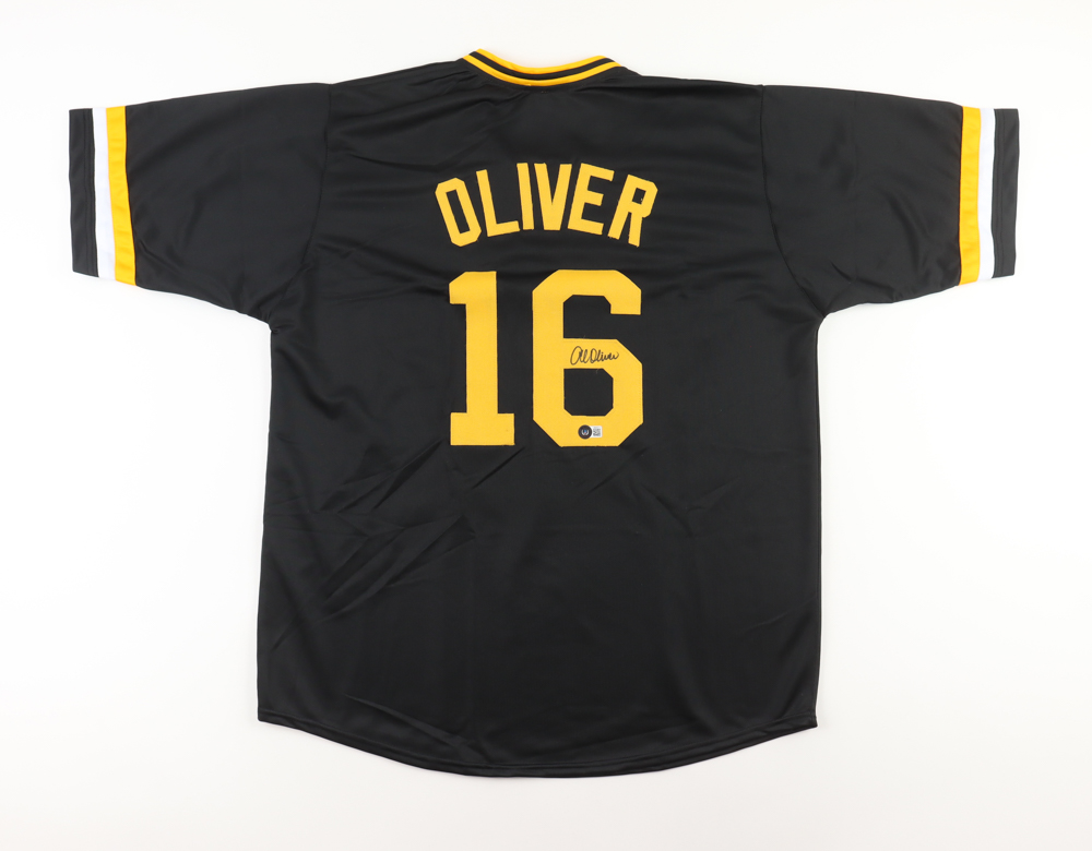 Al Oliver Signed Jersey (Beckett) at PristineAuction.com Al Oliver Signed Jersey (Beckett) at PristineAuction.com